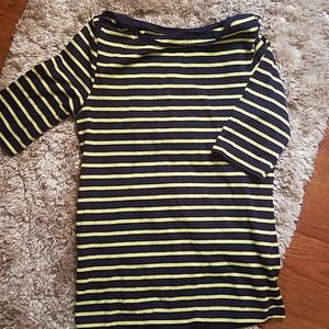 Striped fitted top.  Fall ready!